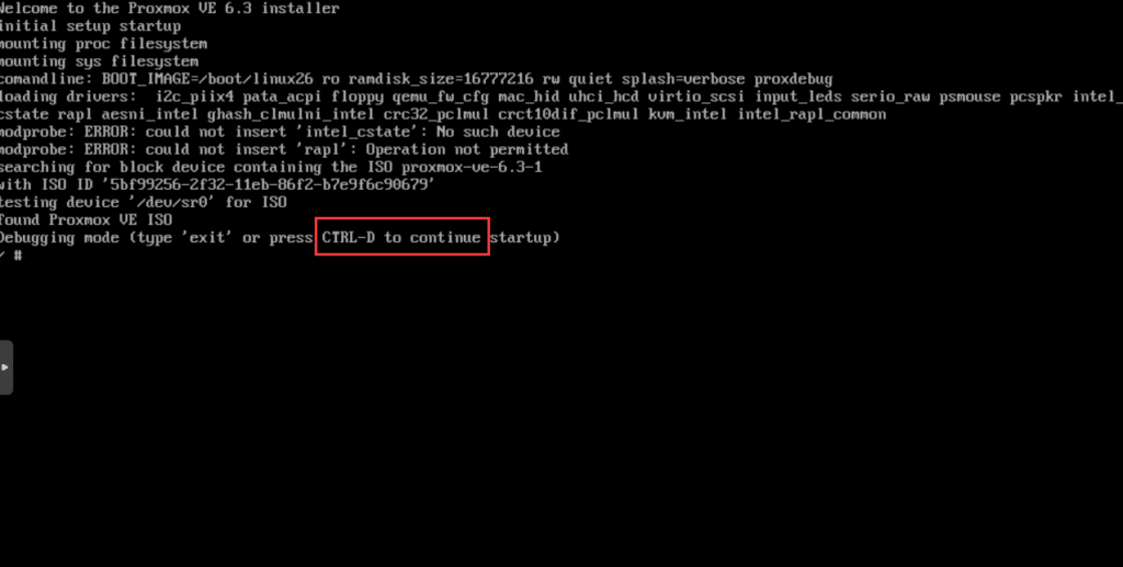 利用Proxmox VE iso镜像重置pve root密码 利用Proxmox VE iso镜像重置pve root密码