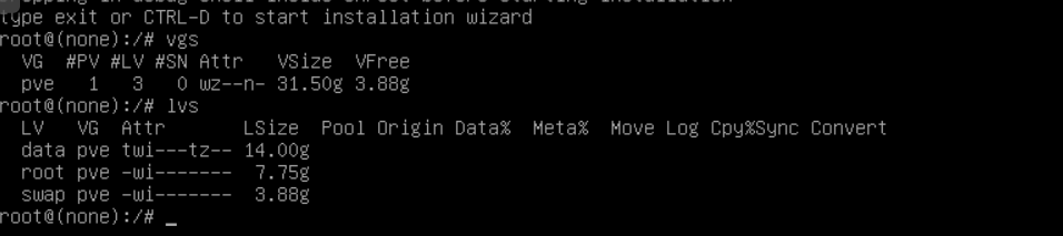 利用Proxmox VE iso镜像重置pve root密码 利用Proxmox VE iso镜像重置pve root密码